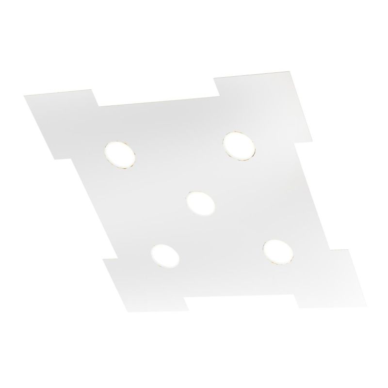 ATENE Q65 LAMPADA DA SOFFITTO 65X65 CM IN 14 COLORI LAMPADINE LED GX53 ECONOMICA PROMOINGROSS - Cristalensi Shop Online