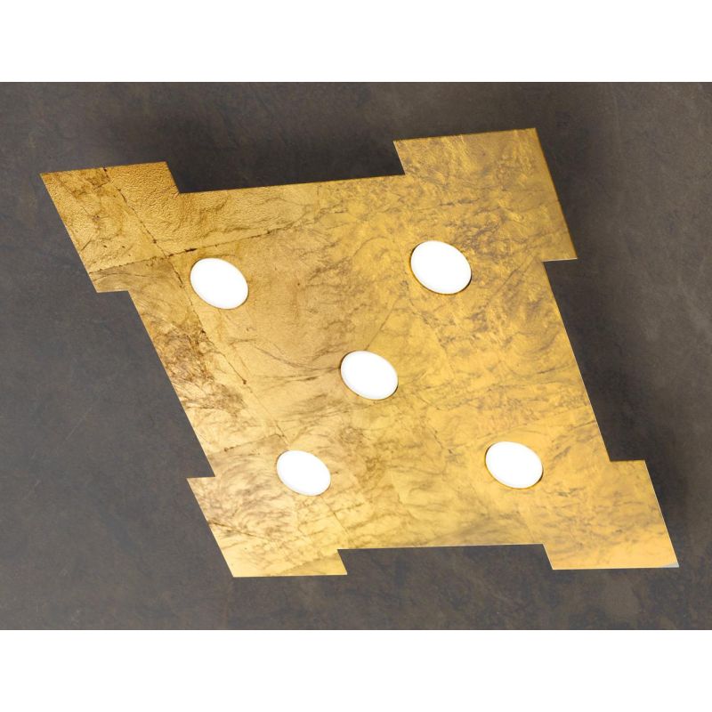 ATENE Q65 LAMPADA DA SOFFITTO 65X65 CM IN 14 COLORI LAMPADINE LED GX53 ECONOMICA PROMOINGROSS - Cristalensi Shop Online