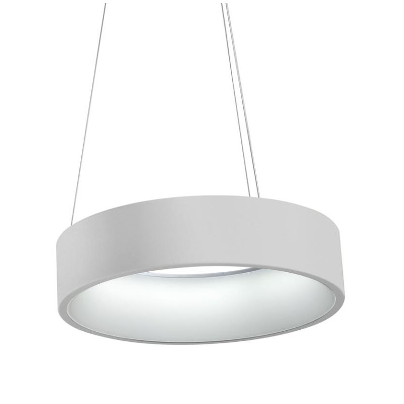 AURORA S45 SOSPENSIONE A LAMPADARIO DIAMETRO 45 CM LED 27W 14 COLORI MODERNA PROMOINGROSS - Cristalensi Shop Online