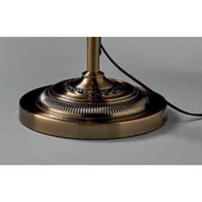 STREET LAMPADA DA TERRA IN METALLO BRUNITO CON SNODO PER INCLINAZIONE DIFFUSORE Illuminando - Cristalensi Shop Online