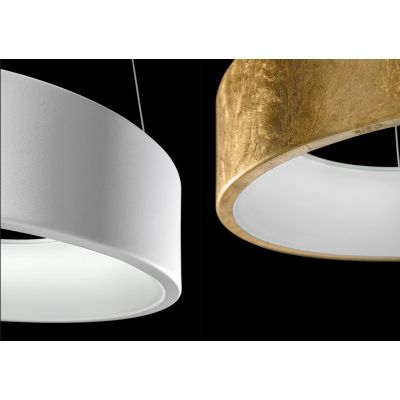 AURORA S80 SOSPENSIONE A LAMPADARIO 14 COLORI DIAMETRO 80 CM LED 96W MODERNA PROMOINGROSS - Cristalensi Shop Online