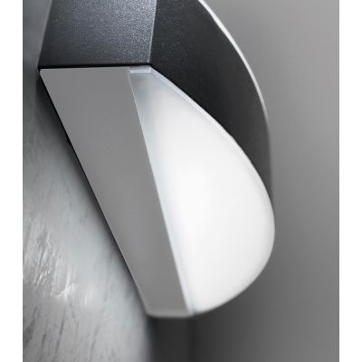 BAND A37 LAMPADA DA PARETE A FASCIA CURVA CM 37 LED 20W BIEMISSIONE 14 COLORI PROMOINGROSS - Cristalensi Shop Online