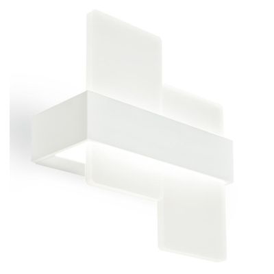 BUNNY A23 APPLIQUE IN 14 COLORI DISPONIBILI CON LUCE INDIRETTA 23W LED MODERNO PROMOINGROSS - Cristalensi Shop Online