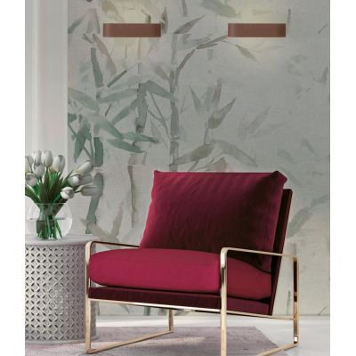 HANDLES APPLIQUE MODERNA IN METALLO 14 COLORI LED 20W LARGA CM 31,5 PROMOINGROSS - Cristalensi Shop Online