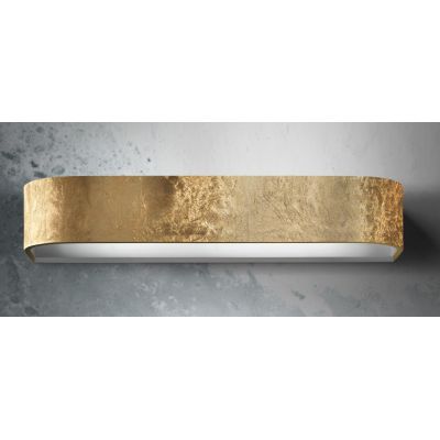 HANDLES APPLIQUE MODERNA IN METALLO 14 COLORI LED 20W LARGA CM 31,5 PROMOINGROSS - Cristalensi Shop Online