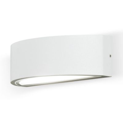 LENTE APPLIQUE ESTERNO ANTRACITE BIANCO O GRIGIO IP54 MODERNO LAMPADINA LED SOSTITUIBILE PROMOINGROSS - Cristalensi Shop Online
