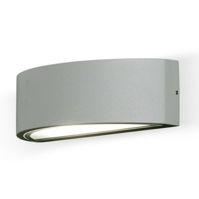 LENTE APPLIQUE ESTERNO ANTRACITE BIANCO O GRIGIO IP54 MODERNO LAMPADINA LED SOSTITUIBILE PROMOINGROSS - Cristalensi Shop Online
