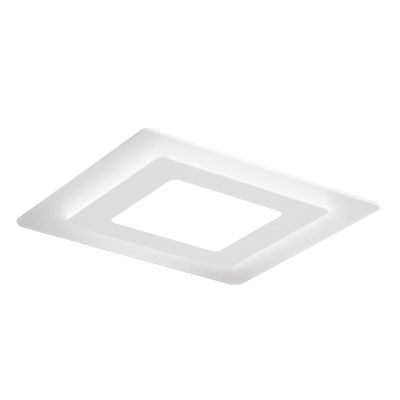 OBLIO Q50 PLAFONIERA QUADRATA MEDIA 48X48 CM LED 45W MODERNA 14 COLORI DI PROMOINGROSS PROMOINGROSS - Cristalensi Shop Online