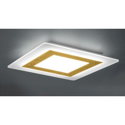 OBLIO Q50 PLAFONIERA QUADRATA MEDIA 48X48 CM LED 45W MODERNA 14 COLORI DI PROMOINGROSS PROMOINGROSS - Cristalensi Shop Online