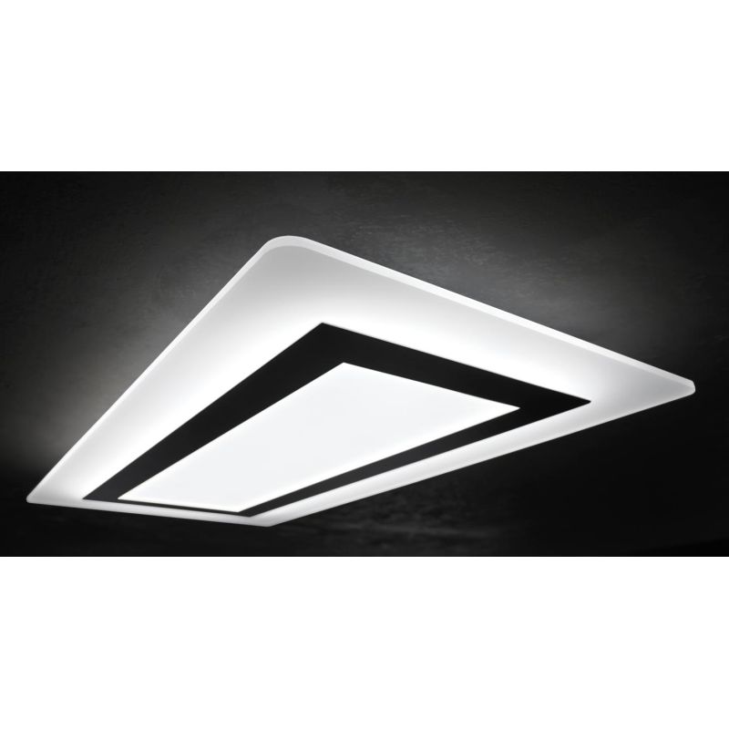 OBLIO R70 PLAFONIERA RETTANGOLARE 70X35 CM LED 58W 14 COLORI MODERNA DI PROMOINGROSS PROMOINGROSS - Cristalensi Shop Online