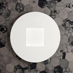 PIXART PICCOLA PLAFONIERA ROTONDA D28 LED 16W LUCE 3000K-4000K CON SWITCH 14 COLORI PROMOINGROSS - Cristalensi Shop Online