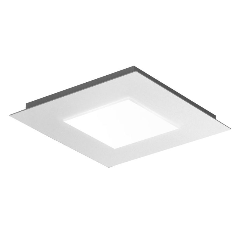 PIXEL Q35 APPLIQUE PLAFONIERA QUADRATA 35X35 CM LED 26W CORNICE IN 14 COLORI PROMOINGROSS - Cristalensi Shop Online