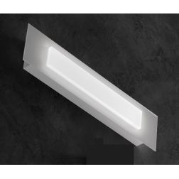 PIXEL R50X12 PLAFONIERA APPLIQUE RETTANGOLARE SOTTILE 50X12 CM LED 17W CORNICE IN 14 COLORI MODERNA PROMOINGROSS - Cristalensi S 2
