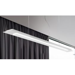 PIXEL SOSPENSIONE MODERNA DIMMERABILE E DINAMICA LED LUNGHEZZA CM 120 CON TELECOMANDO 14 COLORI PROMOINGROSS - Cristalensi Shop