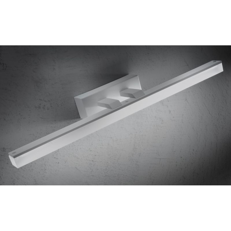 RULER A69 APPLIQUE PER QUADRO O SPECCHIO BIANCO O CROMO LED 24W MODERNO ECONOMICO PROMOINGROSS - Cristalensi Shop Online
