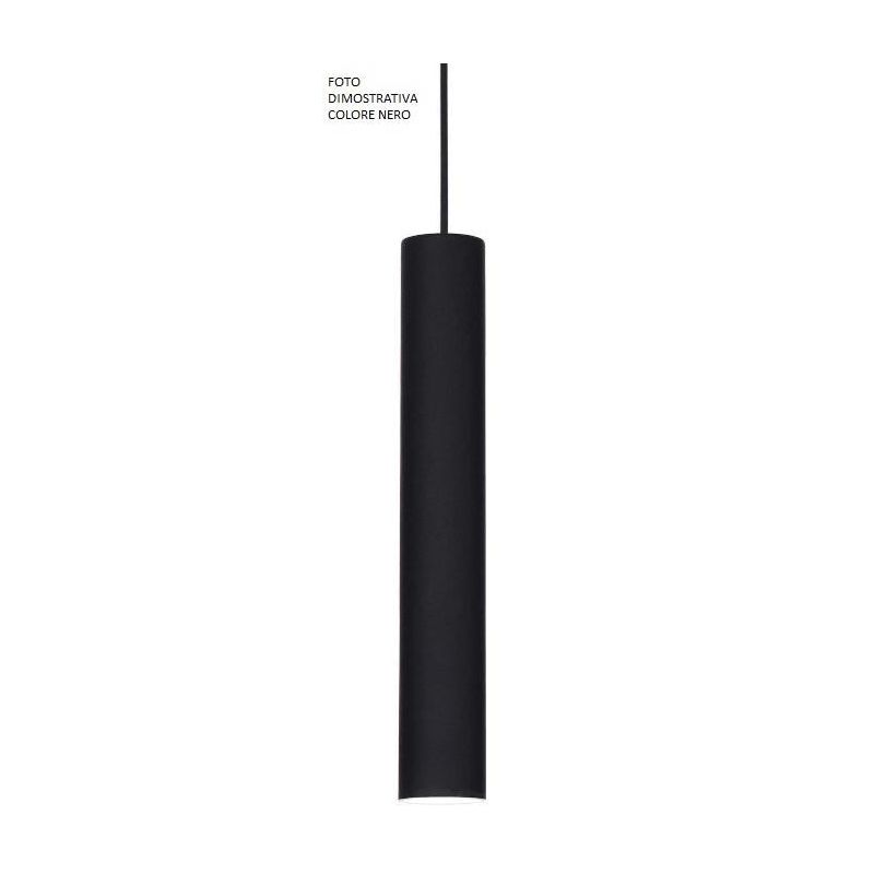 2026 L SOSPENSIONE GRANDE DI COLORE NERO O BIANCO CON LED INTEGRATO DA 3W AFFRALUX - Cristalensi Shop Online