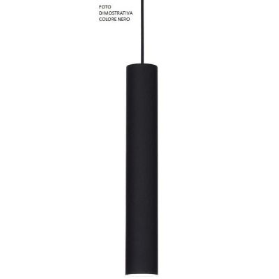 2026 L SOSPENSIONE GRANDE DI COLORE NERO O BIANCO CON LED INTEGRATO DA 3W AFFRALUX - Cristalensi Shop Online