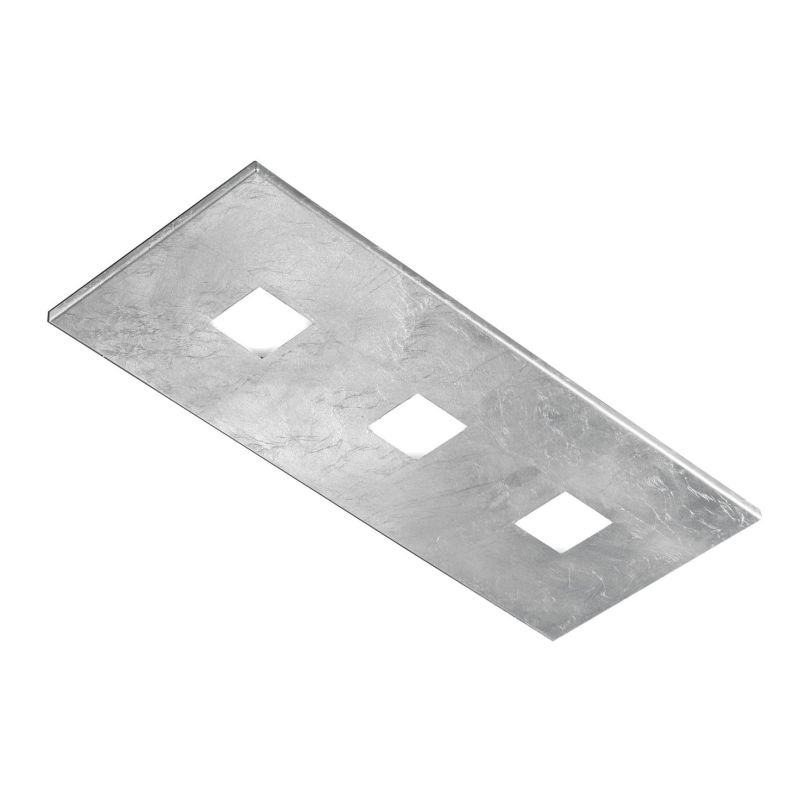 SPARTA PLAFONIERA RETTANGOLARE CM 50X20 MODERNA 14 COLORI LAMPADINE ATTACCO 3xGX53 PROMOINGROSS - Cristalensi Shop Online