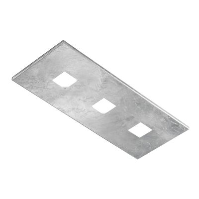 SPARTA PLAFONIERA RETTANGOLARE CM 50X20 MODERNA 14 COLORI LAMPADINE ATTACCO 3xGX53 PROMOINGROSS - Cristalensi Shop Online