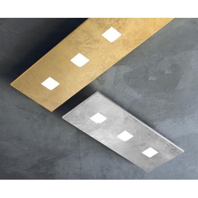 SPARTA PLAFONIERA RETTANGOLARE CM 50X20 MODERNA 14 COLORI LAMPADINE ATTACCO 3xGX53 PROMOINGROSS - Cristalensi Shop Online