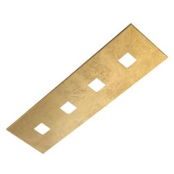 SPARTA PLAFONIERA RETTANGOLARE CM 70X20 MODERNA 14 COLORI LAMPADINE 4xGX53 PROMOINGROSS - Cristalensi Shop Online 2