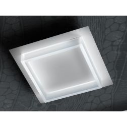 SQUARE Q35 PLAFONIERA QUADRATA 35X35 CM LED 28W MODERNA 14 COLORI DI PROMOINGROSS PROMOINGROSS - Cristalensi Shop Online 2