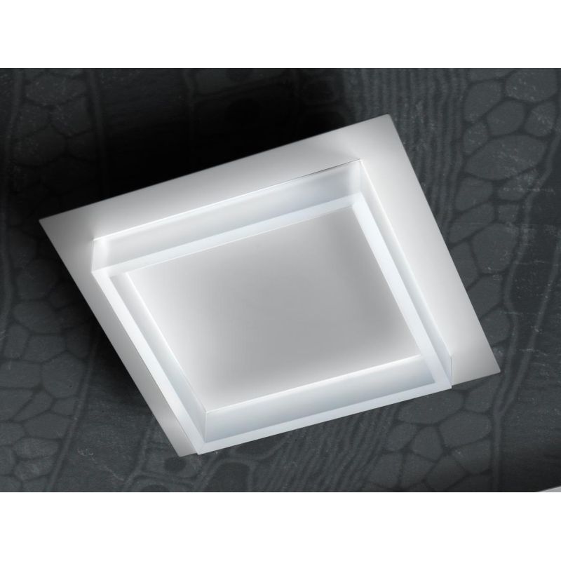 SQUARE Q35 PLAFONIERA QUADRATA 35X35 CM LED 28W MODERNA 14 COLORI DI PROMOINGROSS PROMOINGROSS - Cristalensi Shop Online