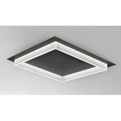 SQUARE Q65 PLAFONIERA QUADRATA 65X65 CM LED 50W MODERNA 14 COLORI DI PROMOINGROSS PROMOINGROSS - Cristalensi Shop Online