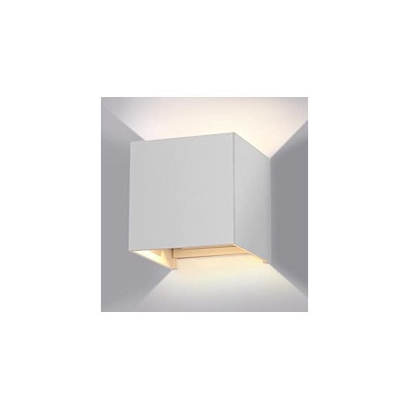 CUBO LED 16W PER ESTERNO IP54 DISPONIBILE IN 4 COLORI CON FLUSSO REGOLABILE ISYLUCE ECONOMICO ISYLUCE - Cristalensi Shop Online