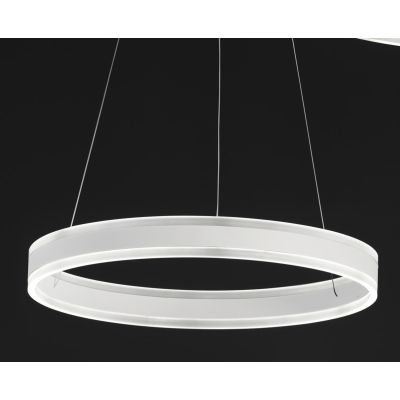 TWIN S60 SOSPENSIONE LED 72W METALLO 14 COLORI DIMMERABILE DINAMICO DA 3000K A 6000K CON TELECOMANDO PROMOINGROSS - Cristalensi