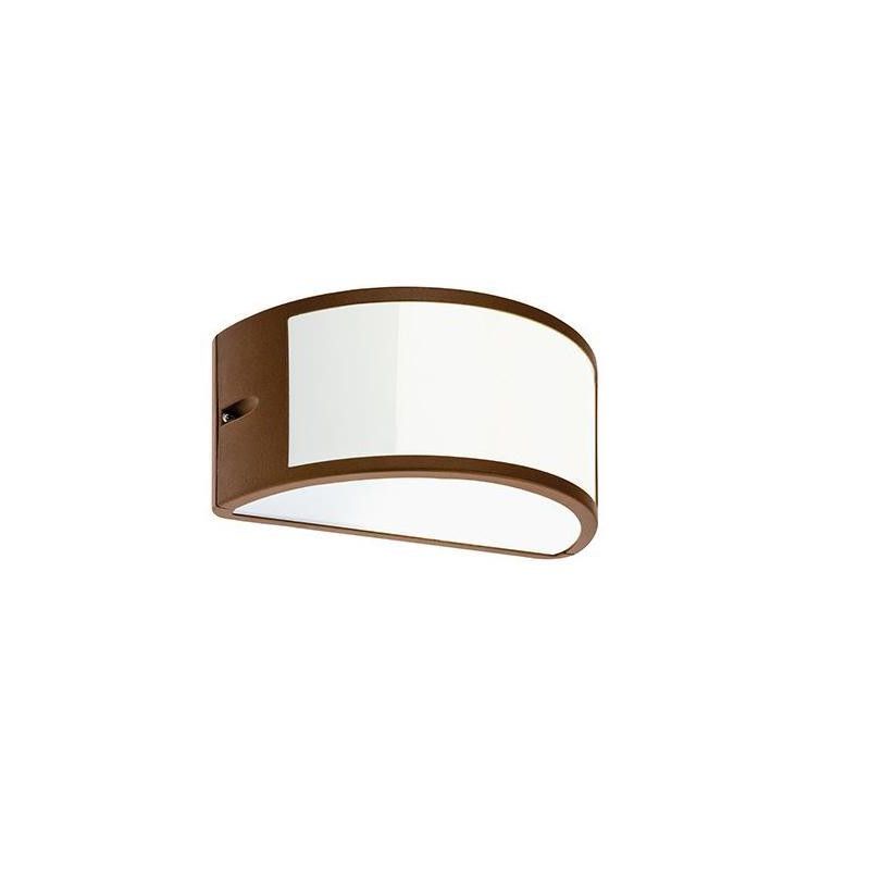 UMBE APPLIQUE ESTERNO IP54 DI COLORE BIANCO CORTEN ANTRACITE O GRIGIO ALLUMINIO Sovil - Cristalensi Shop Online