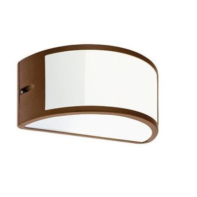 UMBE APPLIQUE ESTERNO IP54 DI COLORE BIANCO CORTEN ANTRACITE O GRIGIO ALLUMINIO Sovil - Cristalensi Shop Online
