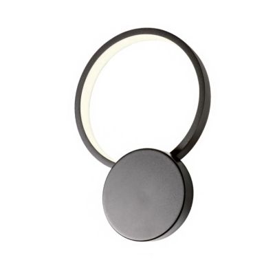 CRONOS APPLIQUE MODERNA AD ANELLO BRONZO,BIANCA O NERA LED 29W LUCE 3000K DIMMERABILE Redo Group - Cristalensi Shop Online
