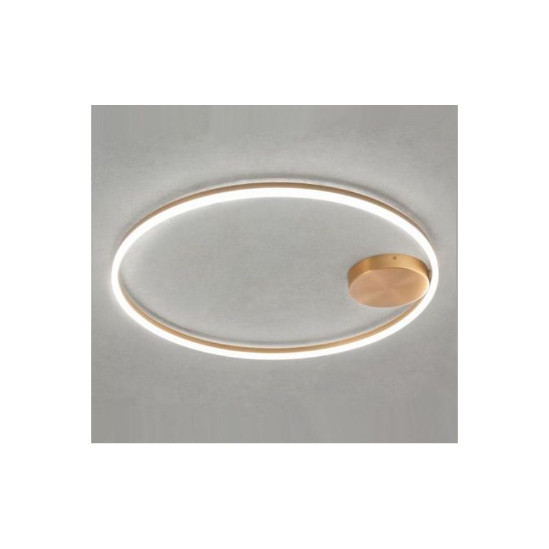 ORBIT PLAFONIERA/APPLIQUE D40 CM LUCE DIRETTA LED 26W DIMMERABILE 3 COLORI Redo Group - Cristalensi Shop Online