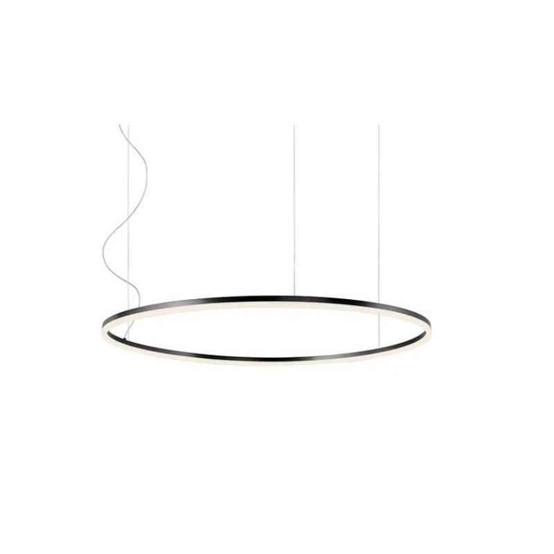 ORBIT SOSPENSIONE SINGOLA CON ANELLO DI 120 CM LED 76W DIMMERABILE 3 COLORI Redo Group - Cristalensi Shop Online