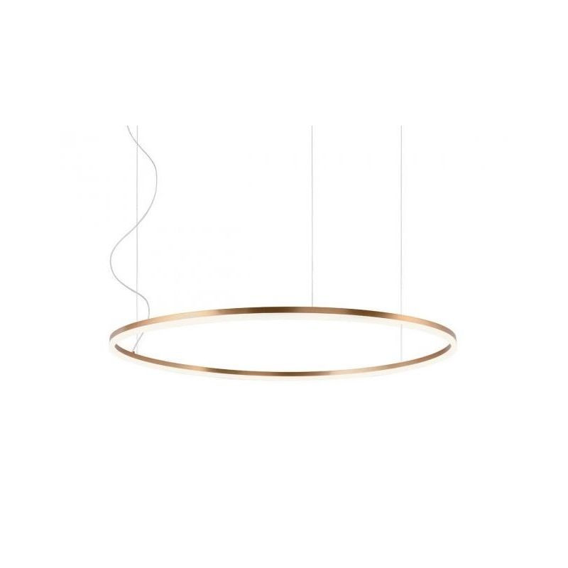 ORBIT SOSPENSIONE SINGOLA CON ANELLO DI 120 CM LED 76W DIMMERABILE 3 COLORI Redo Group - Cristalensi Shop Online
