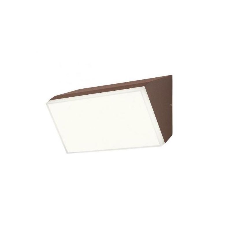 TOKYO APPLIQUE DA ESTERNI IP54 LED 12W LUCE 3000K O 4000K ANTRACITE O MARRONE ORIZZONTALE Redo Group - Cristalensi Shop Online