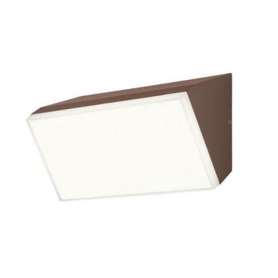 TOKYO APPLIQUE DA ESTERNI IP54 LED 12W LUCE 3000K O 4000K ANTRACITE O MARRONE ORIZZONTALE Redo Group - Cristalensi Shop Online