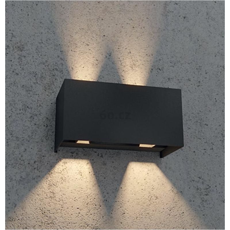 VARY APPLIQUE DA ESTERNI IP54 LED 20W LUCE 3000K O 4000K CON FLUSSO REGOLABILE 3 COLORI Redo Group - Cristalensi Shop Online