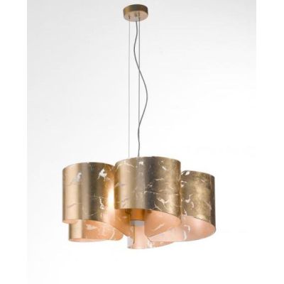 PAPIRO SOSPENSIONE SINGOLA IN VETRO DIAMETRO CM 65 IN 5 FINITURE COLORE Selene Illuminazione - Cristalensi Shop Online
