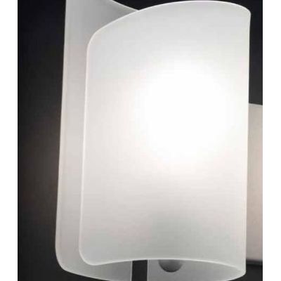 PAPIRO APPLIQUE IN VETRO ALTEZZA CM 25 IN 5 FINITURE COLORE Selene Illuminazione - Cristalensi Shop Online