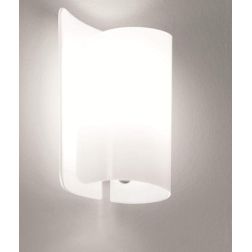 PAPIRO APPLIQUE IN VETRO ALTEZZA CM 25 IN 5 FINITURE COLORE Selene Illuminazione - Cristalensi Shop Online 2
