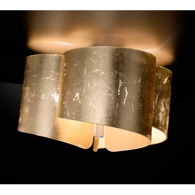 PAPIRO PLAFONIERA IN VETRO DIAMETRO CM 46 IN 5 FINITURE COLORE Selene Illuminazione - Cristalensi Shop Online