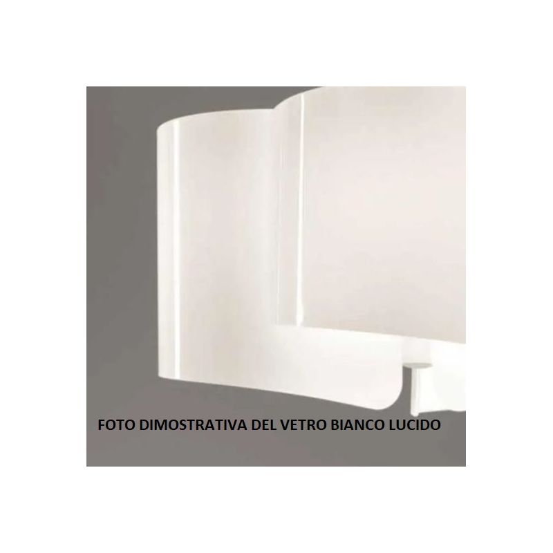 PAPIRO PLAFONIERA IN VETRO DIAMETRO CM 46 IN 5 FINITURE COLORE Selene Illuminazione - Cristalensi Shop Online