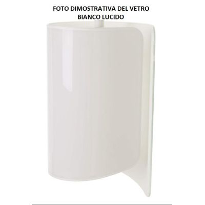 PAPIRO LUMETTO IN VETRO ALTEZZA CM 38 IN 5 FINITURE COLORE Selene Illuminazione - Cristalensi Shop Online