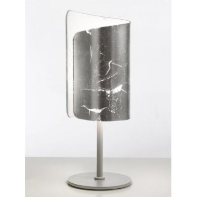 PAPIRO LUMETTO IN VETRO ALTEZZA CM 38 IN 5 FINITURE COLORE Selene Illuminazione - Cristalensi Shop Online