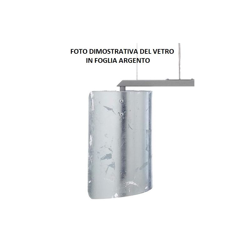 PAPIRO SOSPENSIONE 4 LUCI IN VETRO DISPONIBILE IN 5 FINITURE COLORE Selene Illuminazione - Cristalensi Shop Online