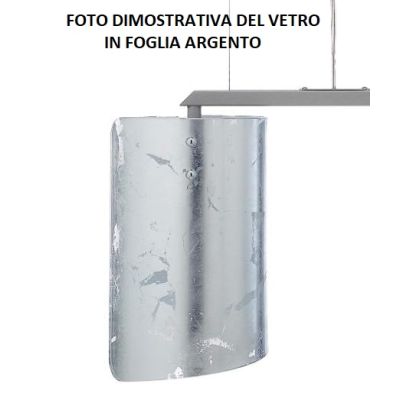 PAPIRO SOSPENSIONE 4 LUCI IN VETRO DISPONIBILE IN 5 FINITURE COLORE Selene Illuminazione - Cristalensi Shop Online