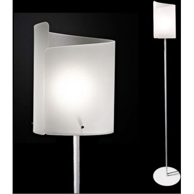 PAPIRO PIANTANA MADE IN ITALY IN VETRO ALTEZZA CM 185 IN 5 FINITURE COLORE Selene Illuminazione - Cristalensi Shop Online