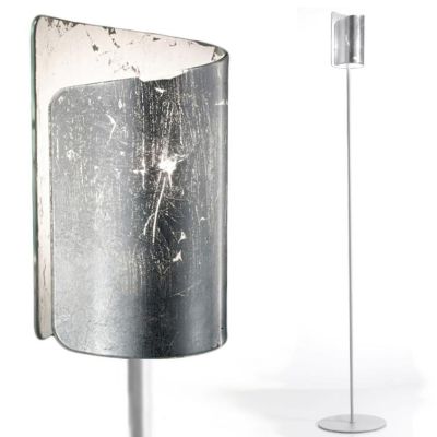 PAPIRO PIANTANA MADE IN ITALY IN VETRO ALTEZZA CM 185 IN 5 FINITURE COLORE Selene Illuminazione - Cristalensi Shop Online